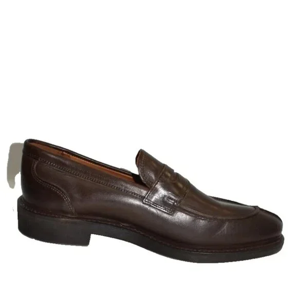New! Allen Edmonds Denali Penny Loafer Brown Size 9 D 5780 DD483